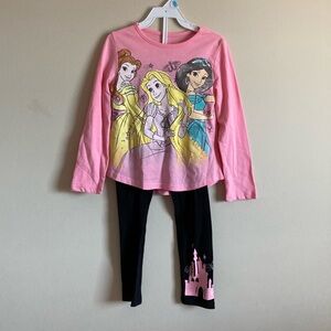 Disney Princess 2 piece set size 5.